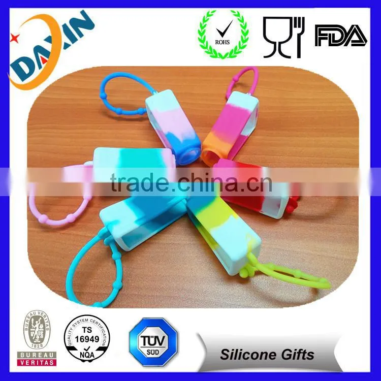 Travel-Friendly Portable Silicone Holder for Hand Sanitizer