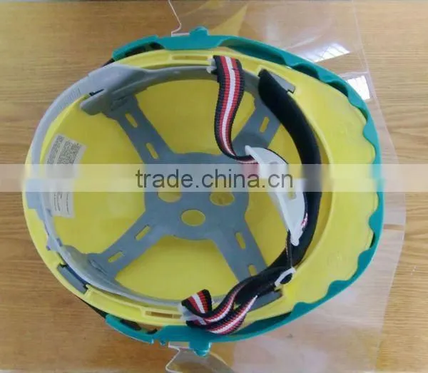 CE standard PA bracket 1.0mm PC visor safety helmet clear face visor