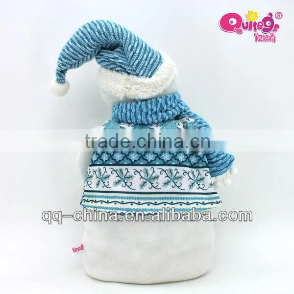 Christmas snowman santa claus doll