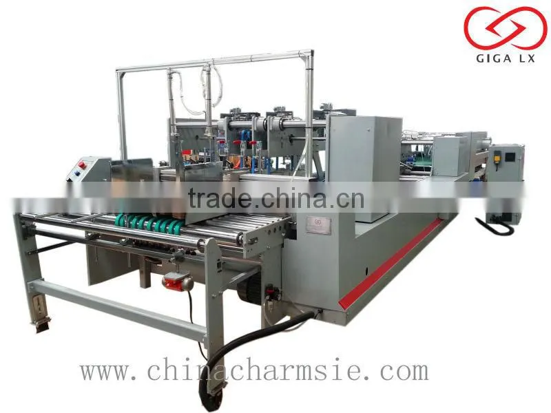 GIGA LXFG-1200 High Quality Automatic Folder Gluer Machine Offline With Carton Box Making Machine