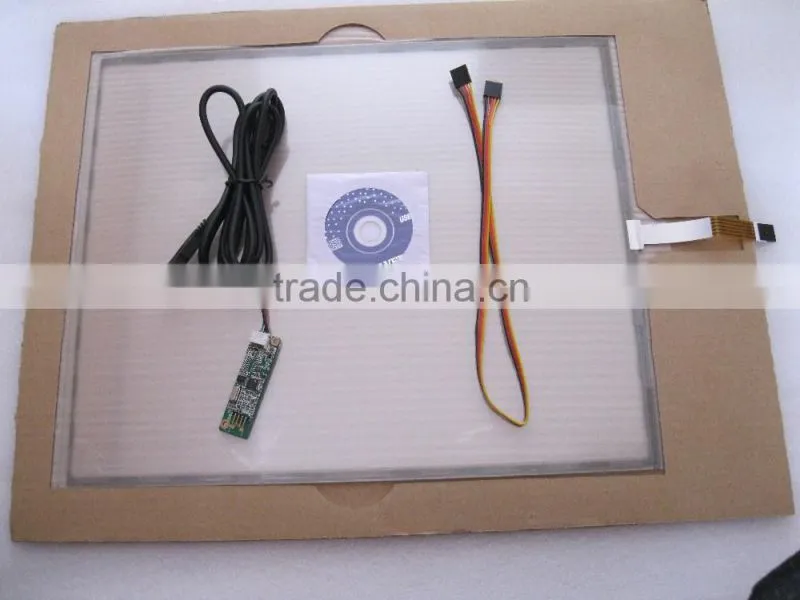 19inch 5wire resistive touch screen panel for 19inch touch monitor