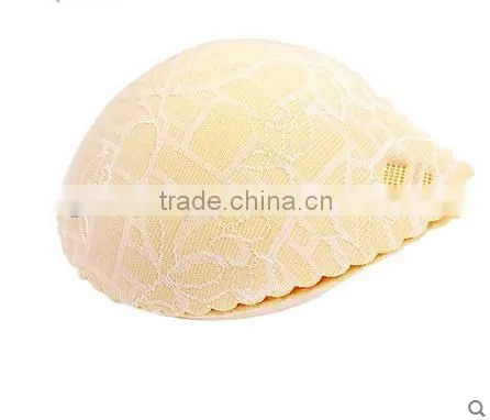 Latest New Backless Sponge Bra Sexy Ladyies Push Up Stylish Purple Lace Fabric Bra