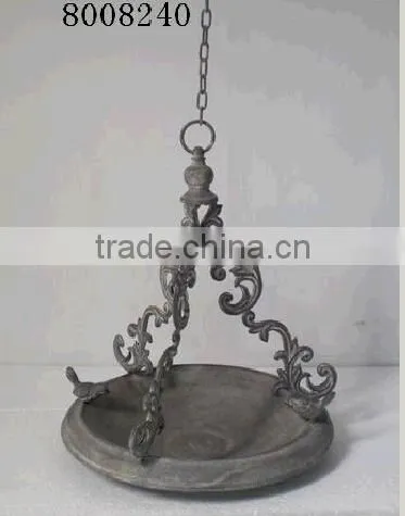 Shabby chic metal bird feeder wholesale