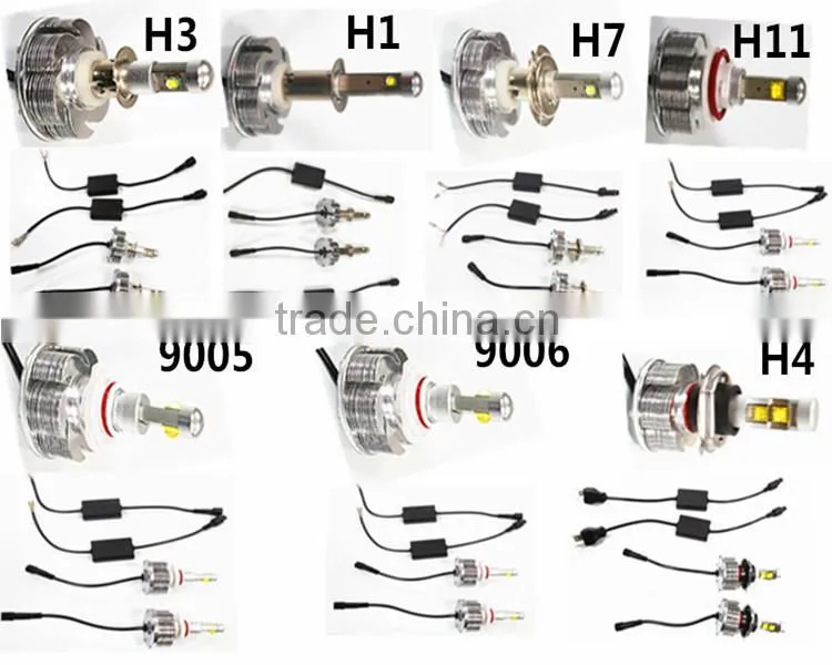 wholesale led headlight IP67 waterproof super bright 9005 led headlight bulbs