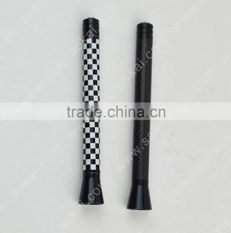 12cm Universal Coper+ABS Plastic Car Antenna National Flag, Car Radio Antenna