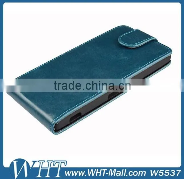 Bulk Buy from China Mobile Phone Accessories Leather Case for Sony Xperia Z2 Flip Cover
