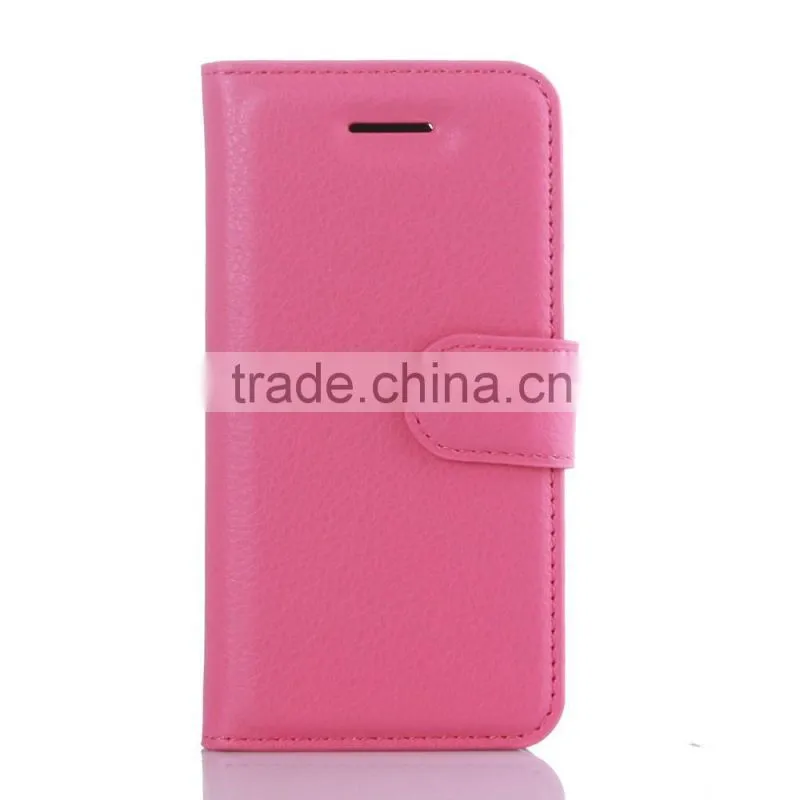 Mobile Phone Leather Case Flip Cover Wallet Leather Case For Iphone SE