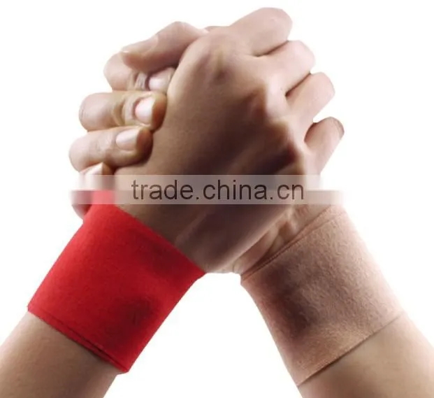 Medical Plain Cotton Cloth Adhesive Elastic Bandage