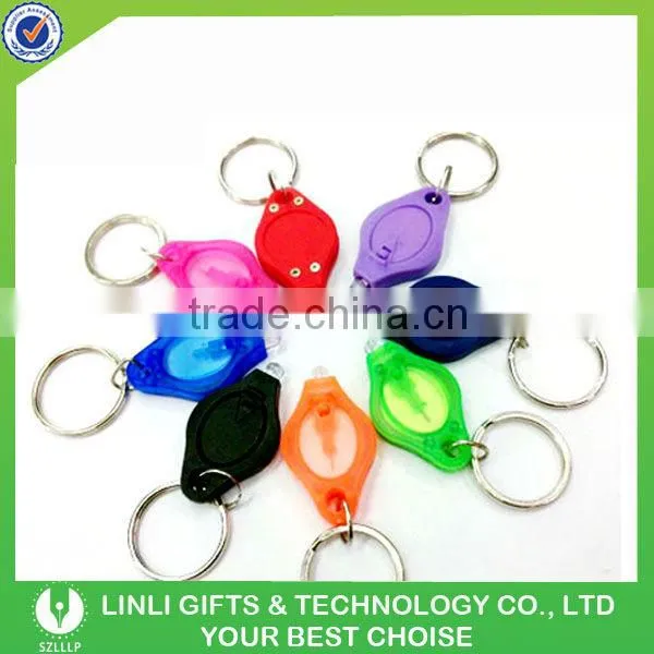 Plastic Led Cheap Custom Keychains