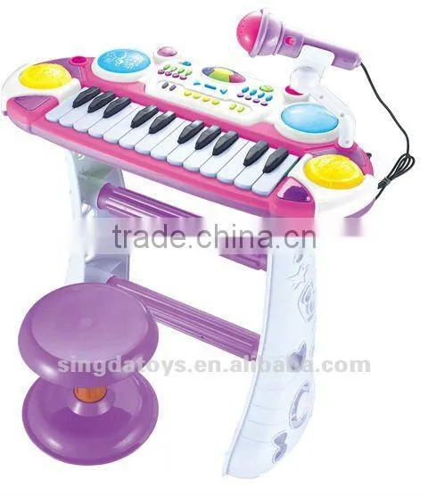 32 keys English electronic keyboard toy with microphone
