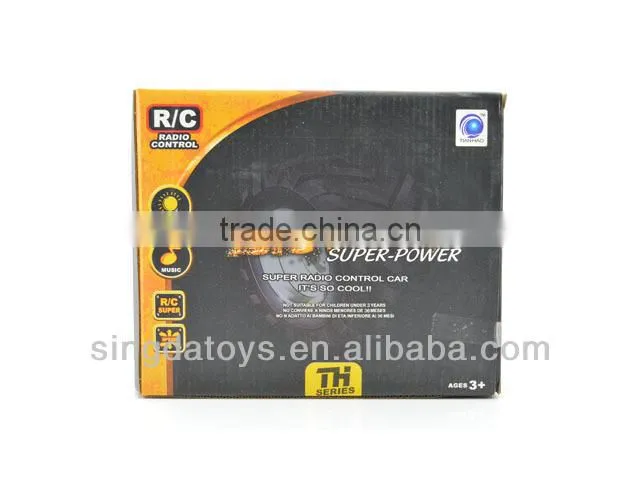 Hot sell 4 Channel with light and music rc big foot car