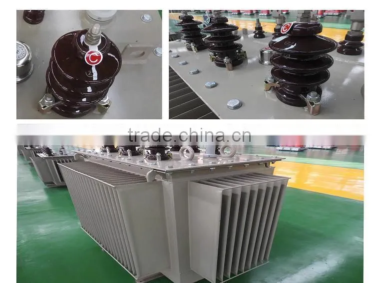 S13 oil-immersed power distribution transformer up to 1000KVA 10KV