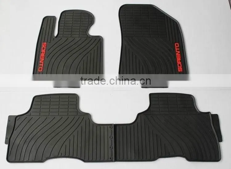 China Manufacturer 3D PVC Rubber Auto Car Floor Mats For KIA SORENTO
