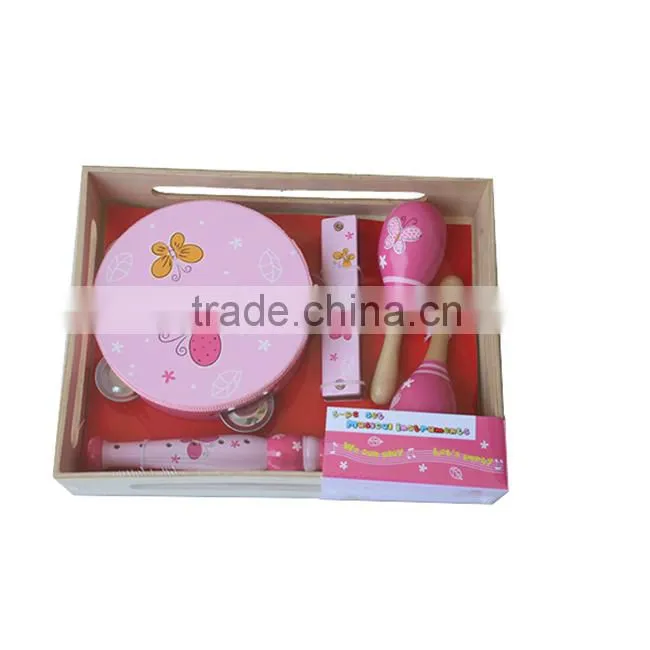 Wood music instruments toy for kid,child favourite wood musical toy sets