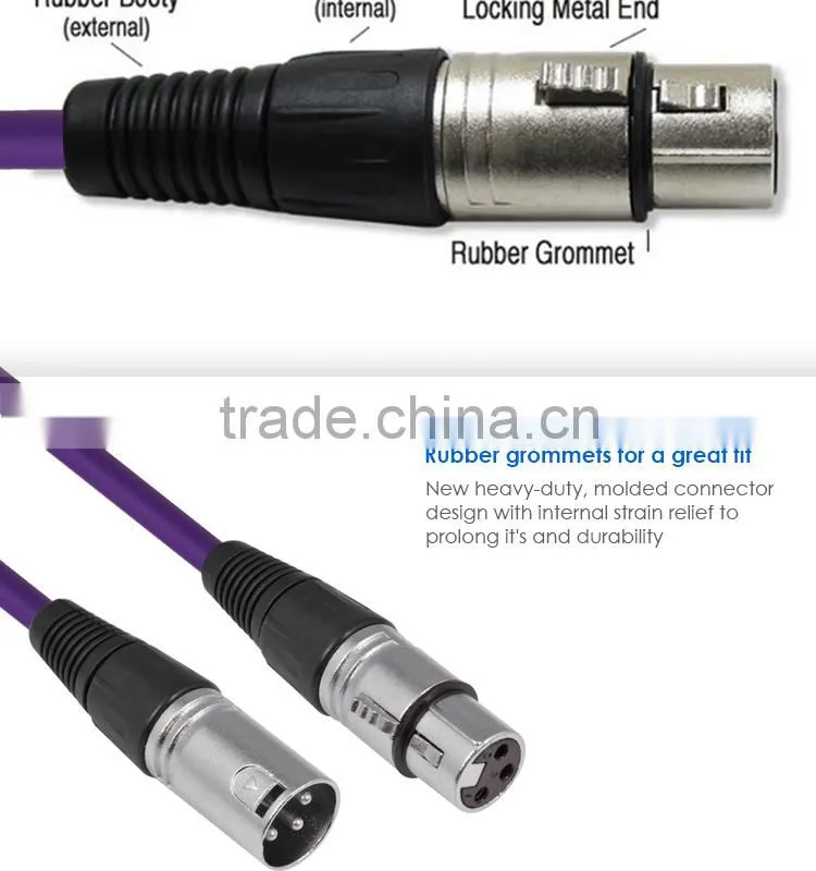 Ultra Series XLR Audio Cable 3 Pin Male to Female Microphone and Audio Cable