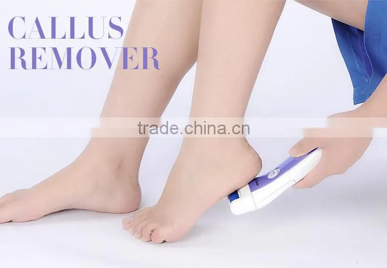 Detacheable Head Design Battery Operated foot buffer /Pedicure machine/foot file in Summer solution
