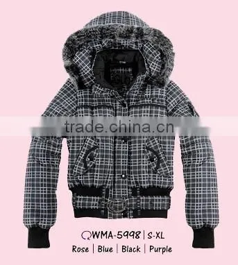Women winter windproof coat/jacket