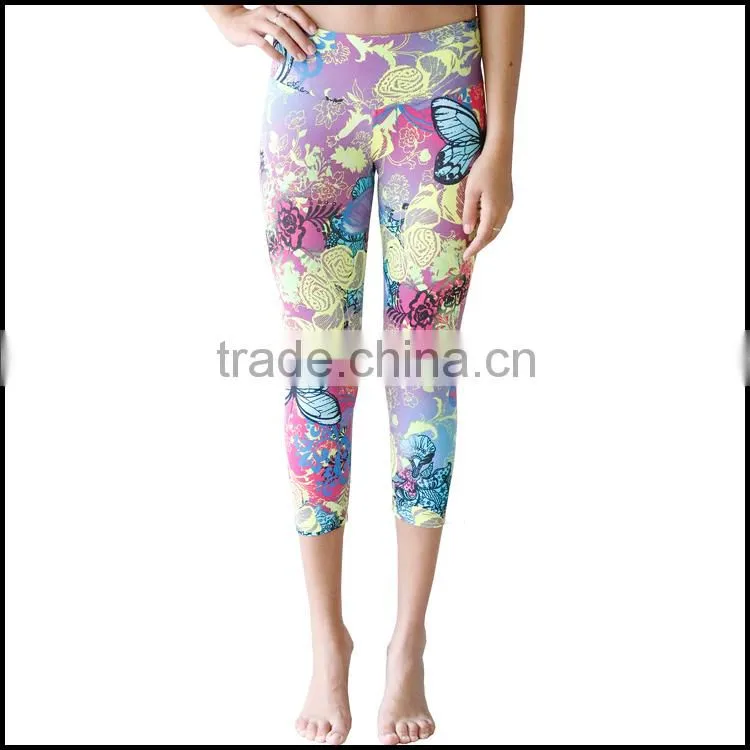 Wholesale 2015 Hot Se Womens Pattern Print Women Stretch Leggings Tights Pencil Skinny Pants