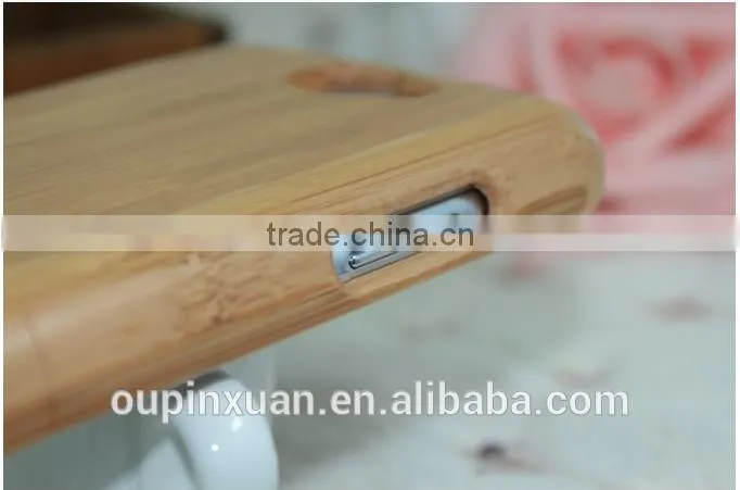 Bamboo cell phone case,Low price promotion new product bamboo phone case