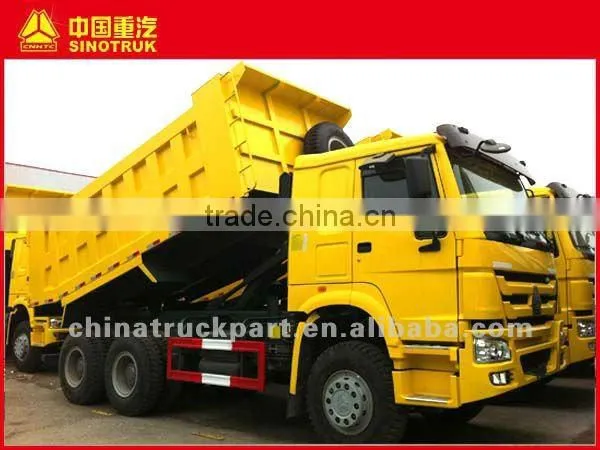 2014 brand new CNHTC sinotruk howo dump truck ZZ3257N3647A for sale to Ethiopia lowest price