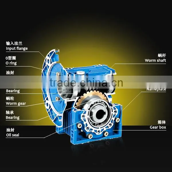 NMRV +NRV worm gear reducer worm gearbox