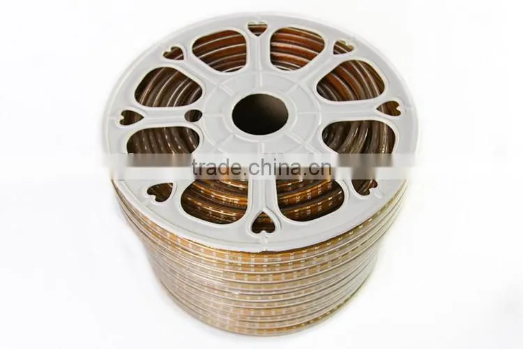 2016 latest products double lines 220V flexible led strip 3528 led strips high lumen with CE certifitate