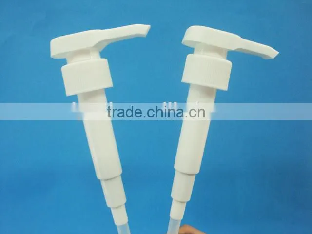 plastic lotion pump, plastic dispenser pump for cosmetic bottle