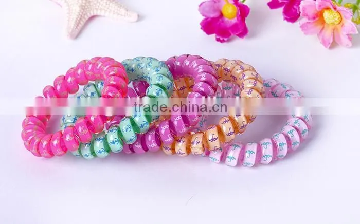 Traceless Fabric Telephone line Elastic Hair Ring