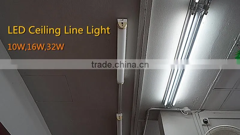 10w 1ft 0.3m energy saving smd indoor led ceiling tube light