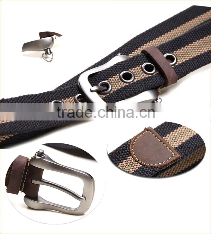 (ZY-21274) webbing belt,metal buckle elastic belt,military belt