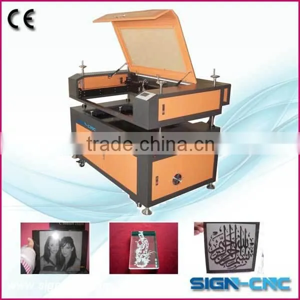 Image cnc co2 acrylic textile marble granite wood ceramic laser engraving and cutting machine price