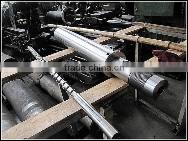 single injection screw barrel for plastic machine