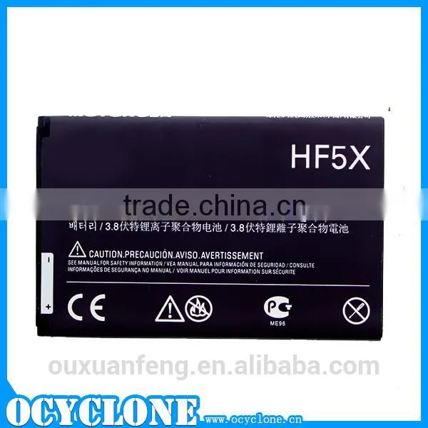 HF5X Cell phone battery rechargeable battery for Motorola MB525+ MB855 Sprint
