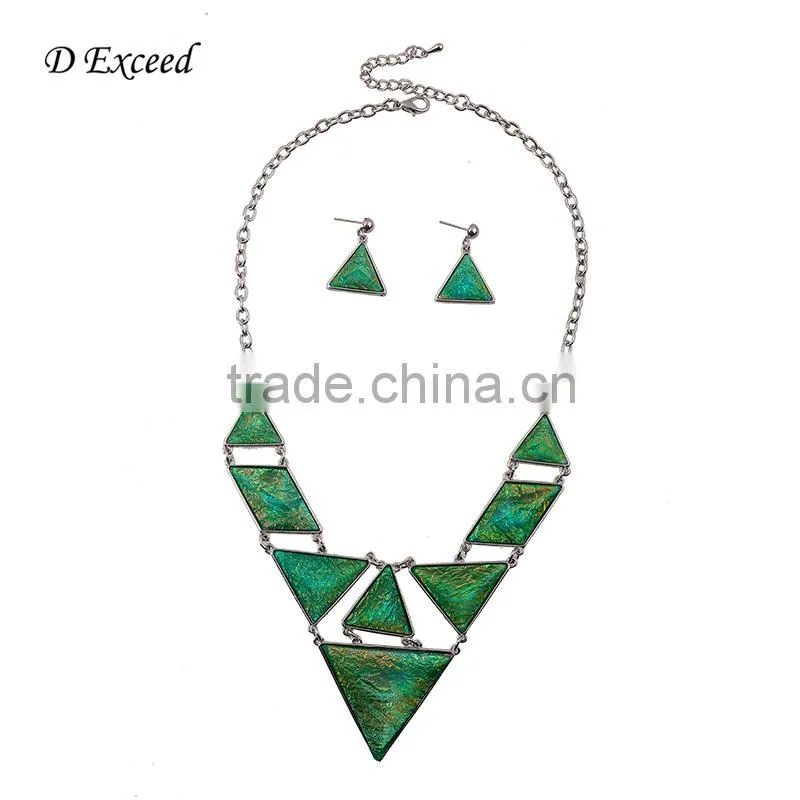 2016 trendy design shining luxury bridal jewelry wedding jewelry set