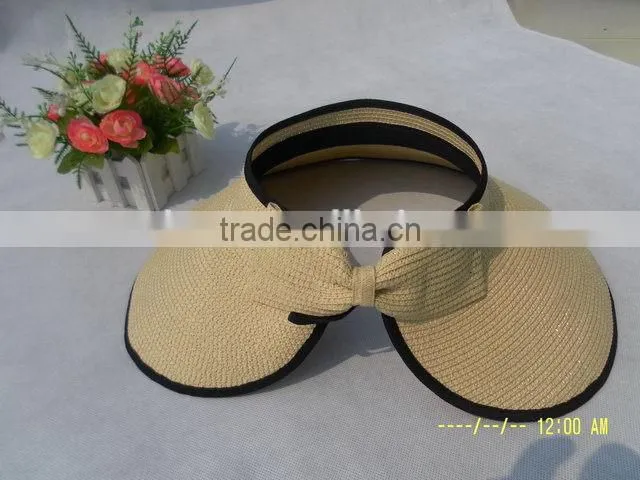 Direct Factory Price useful fashion white sun visor cap