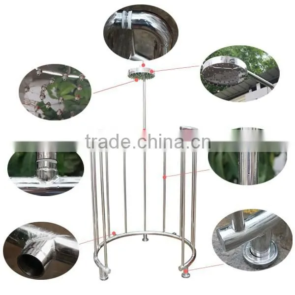 swimming pool outdoor shower for whole body bath