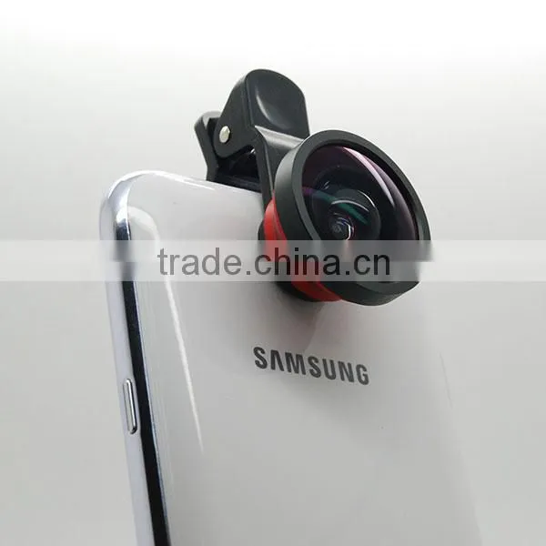 universal clip Lens Super Wide Angle Lens 0.4X for Mobile Phone