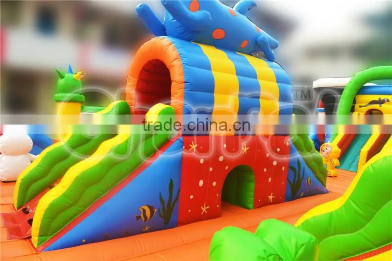 Gaint inflatable obstacle course , inflatable park fun city
