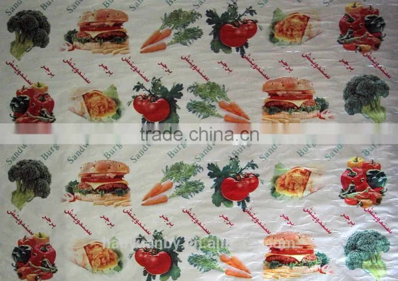 composited/ cornposit alumininm foil for hambueger or hotdog packing
