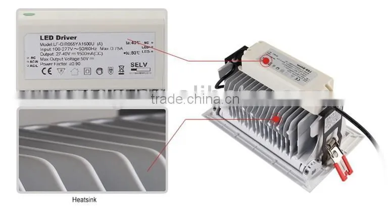 Samsung 5630 SMD 28w 38w 48w dimmable Led downlight(TongDa)
