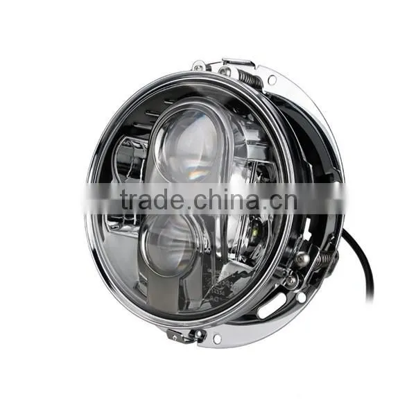 2016 new 7 inch 80w round jeep wrangler led headlight