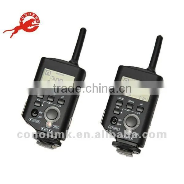 Cononmk wireless photography transceiver hotshoe flash trigger portable foto equipment