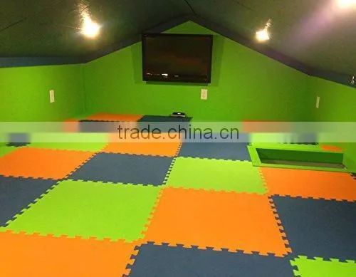 Virson eva foam antibacterial floor mat custom yoga mat