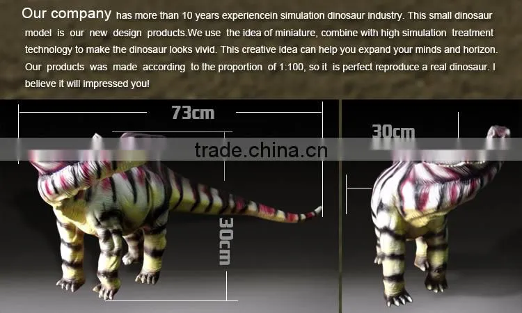 Hot sell Small resin dinosaur toy for retail