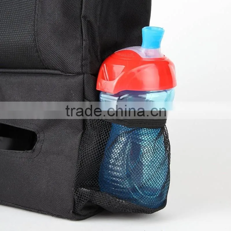 3 in one car trash bag with tissue holder bag