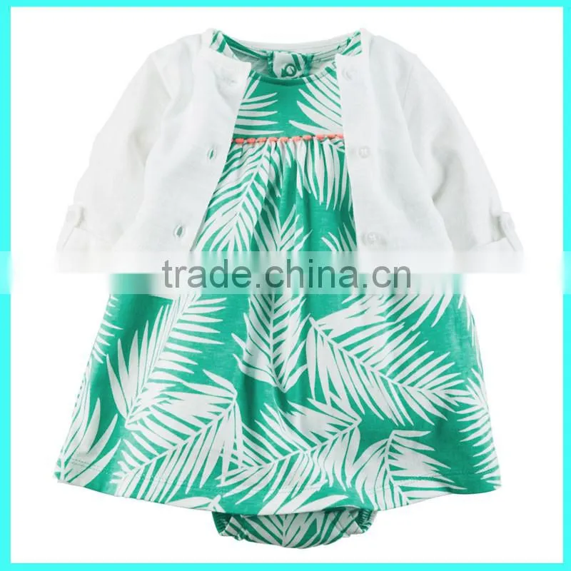 2016 New Baby Girl Outfit Sets baby girl boutique clothing sets overalls
