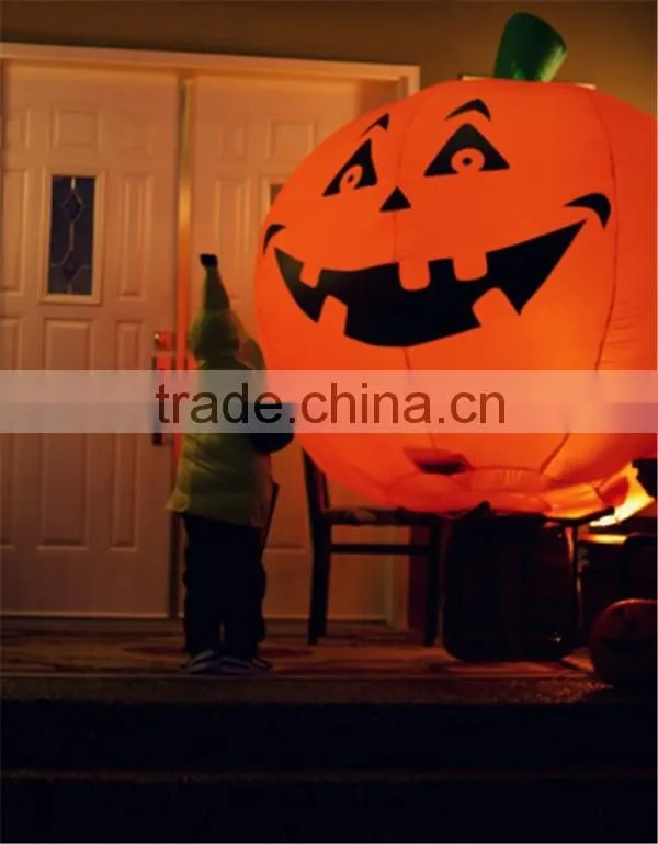 Yard decoration inflatable LED lights party halloween pumpkin