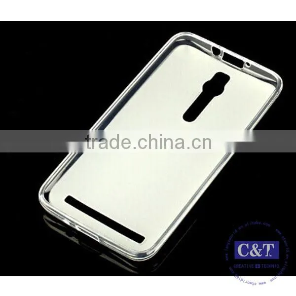 C&T New Hot TPU Slim Flexible Transparent Case for Asus Zenfone Selfie Zd551kl Clear