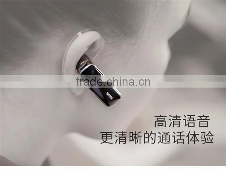 Remax bluetooth 4.1 bluetooth headphone for iPhone Handsfree Clip USB Car Charger invisible bluetooth earphone