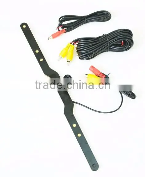 European car license plate frame rearview camera with parking assistance